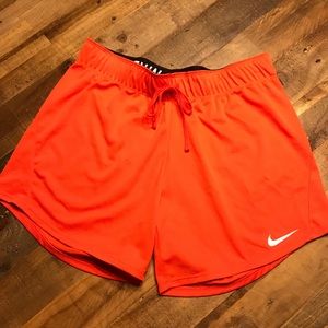 Orange Nike Shorts